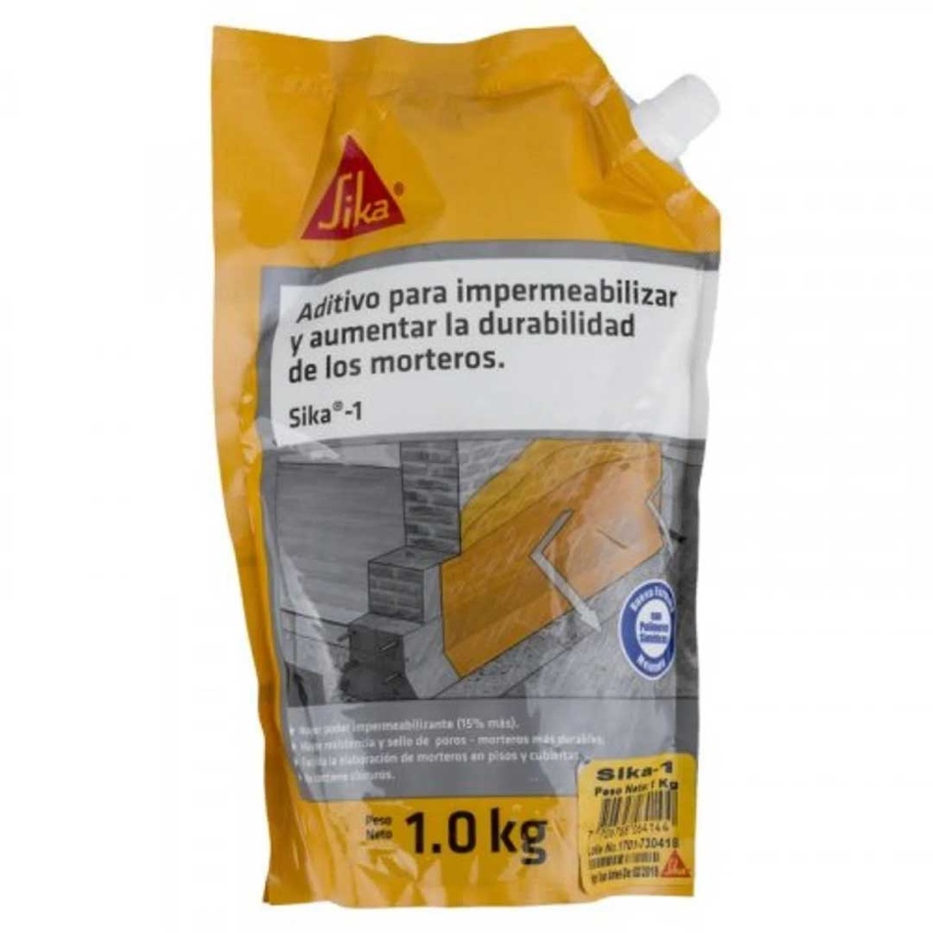 Sika 1 impermeabilizante de 1 kg