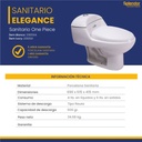 Sanitario blanco one piece Tu Cassa