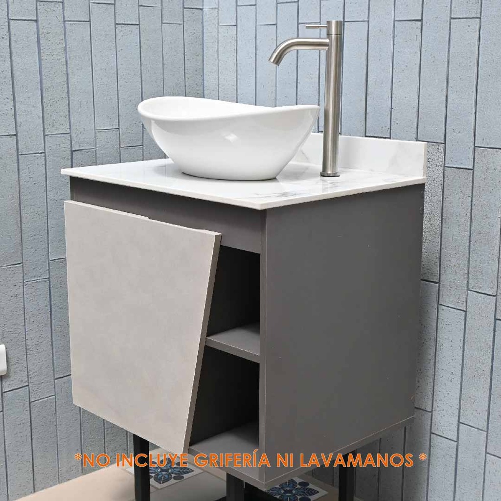 MUEBLE DE BAÑO ELEVADO TIHUA 60X46 COMFER