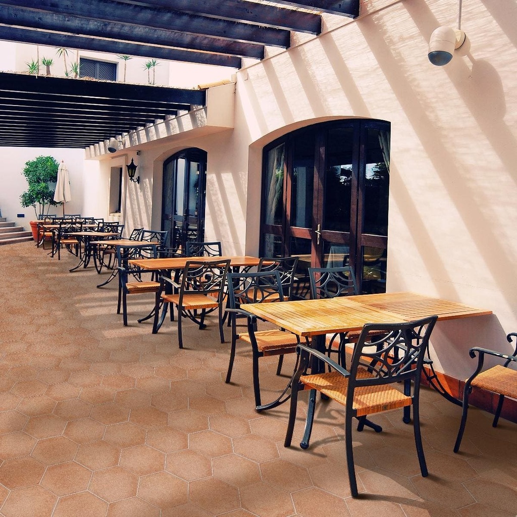 PISO PARED HEXAGONO COTTO TERRACOTA 23.2X26.8 PRIM. CORONA (0.52)