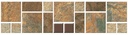 MOSAICO SANTA BIBIANA MULT. 7.3X29.8 CORONA