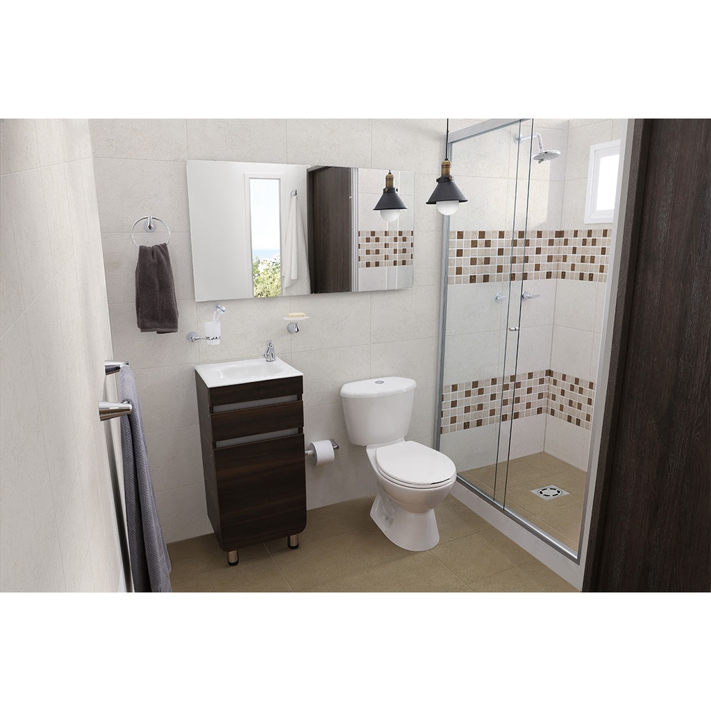Mosaico Corona para baño