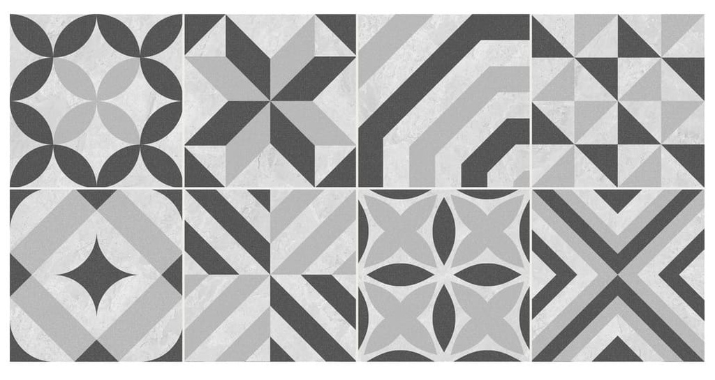 BASE DECORADA PISO PARED MODENA GRIS 30X60 CORONA (1.62)