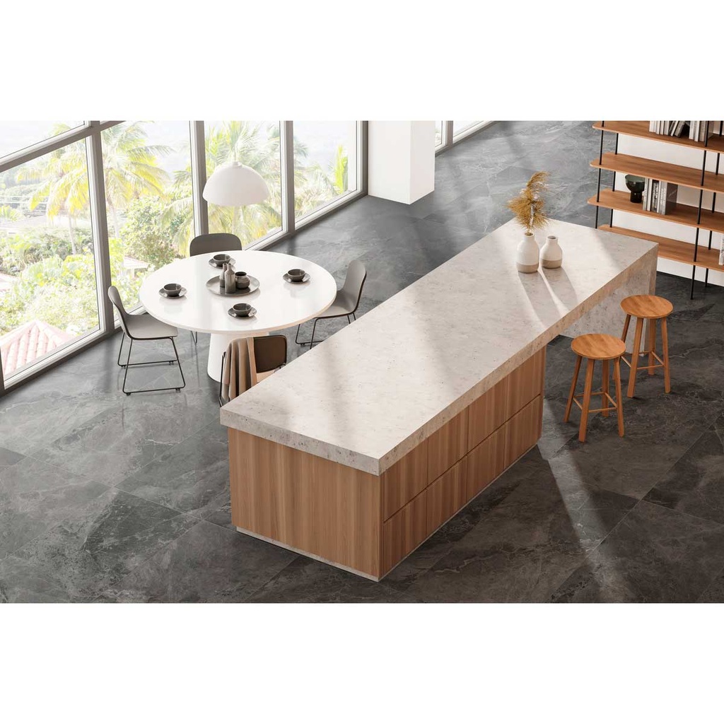 Porcelanato para cocina tipo mármol Corona
