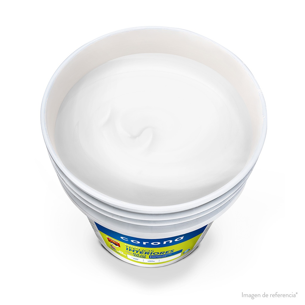 Pintura para techo interiores blanco 5 Galones Corona