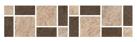 MOSAICO SANTA BARBARA 2 CAFE 7.3X29.8 CORONA