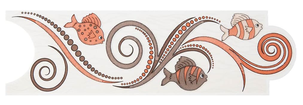 LISTELLO ALLEGRO CAFE 8X25 CORONA