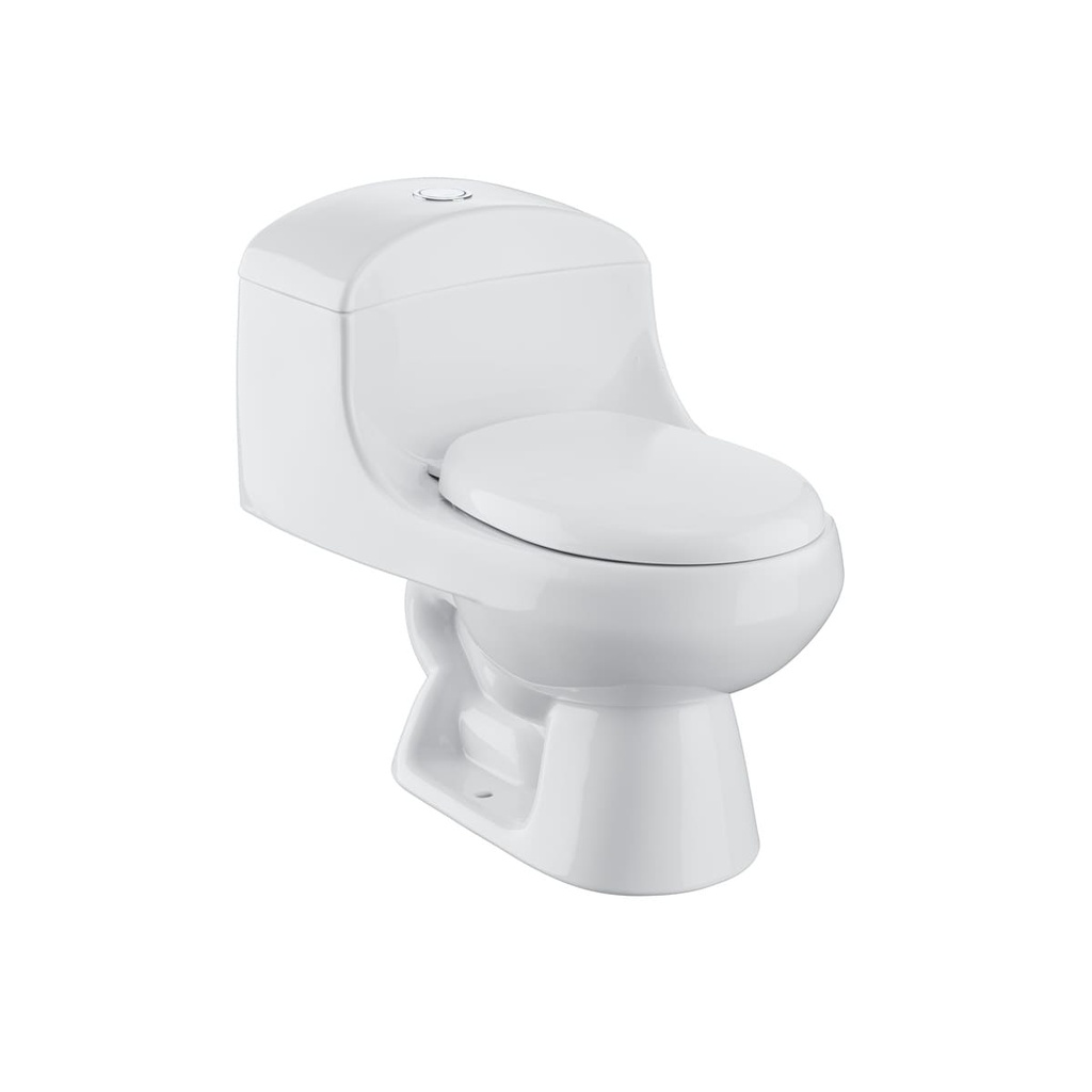 COMBO SANITARIO MONTECARLO SINGLE BLANCO REDOND CORONA