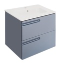 COMBO MUEBLE BAÑO EL LOTO AZUL 60X45 RH CON LVM CORONA