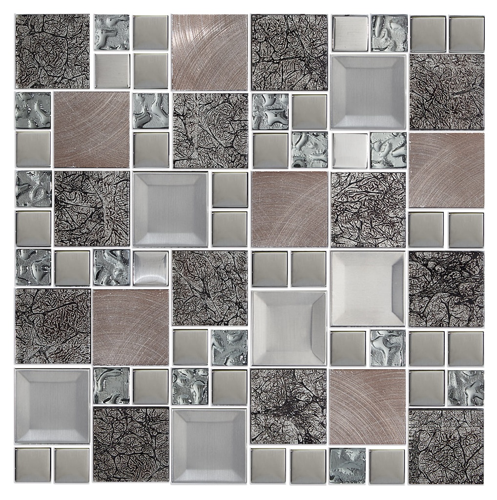 MOSAICO GIBRALTAR GRIS 30X30 CORONA