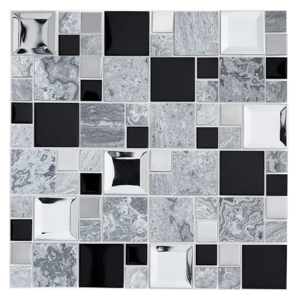 MOSAICO ANTARTICO GRIS 30X30 CORONA