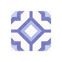 CUADRADO KALED CU AZUL 19.8X19.8 PRIM. CORONA