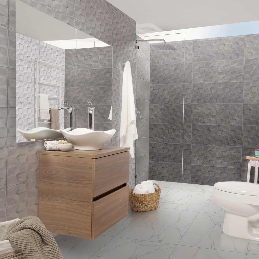 [RCD036] (E) PARED ABRIL GRIS CLARO 30X60 PRIM. CORONA(1.8)