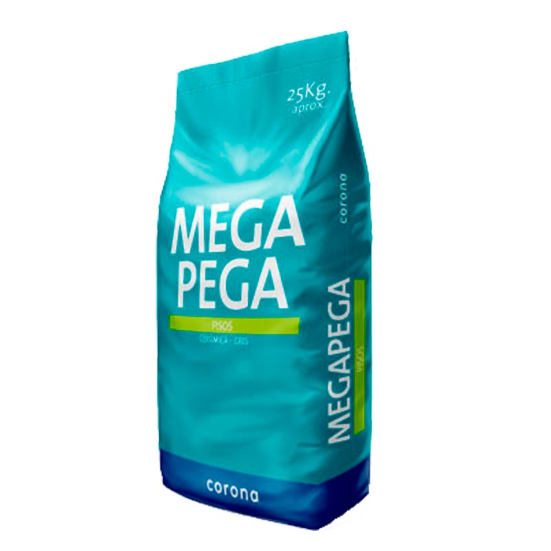MEGAPEGA PORCELANICO 25KG CORONA