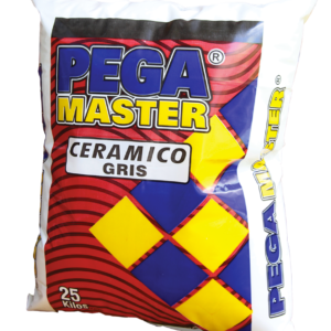 PEGANTE CERAMICO GRIS 25KG PEGAMASTER