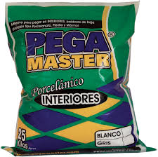 PEGANTE INT. PORCELANICO GRIS 25KG PEGAMASTER