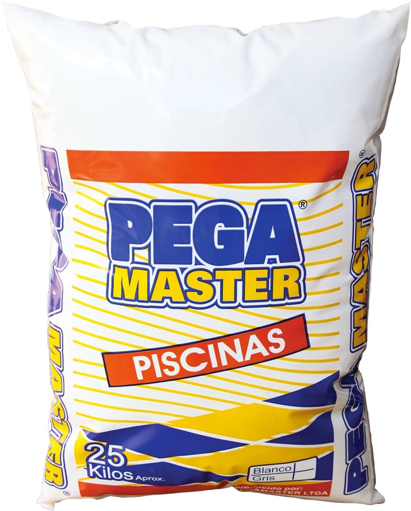 PEGANTE PISCINA GRIS 25KG PEGAMASTER