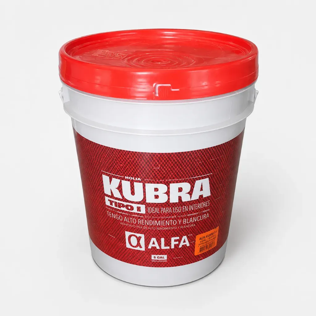 [AV1001] VINILO KUBRA T1 BLANCO CUÑETE ALFA