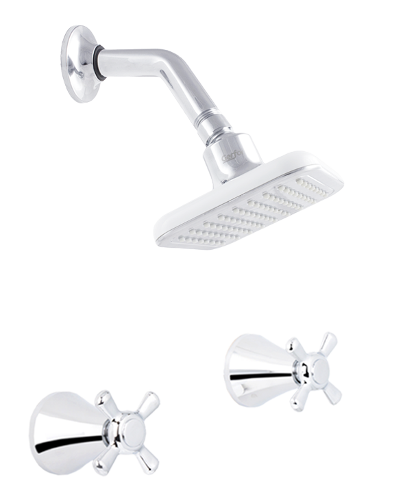 CONJ. MZCL. DUCHA ANTIUS CR 8" GERFOR