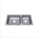 LAVAPLATOS DOBLE POCETA DT S 94X43 SOCODA