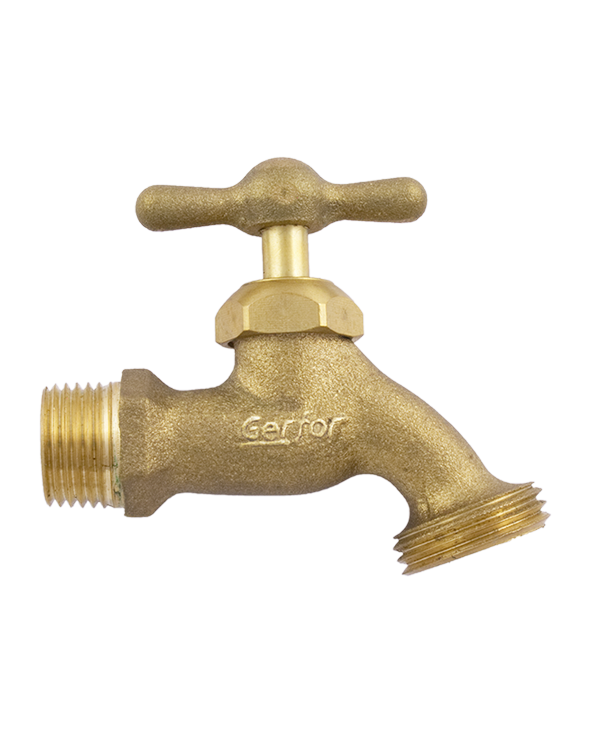 LLAVE MANGUERA LIVIANA COBRE GERFOR