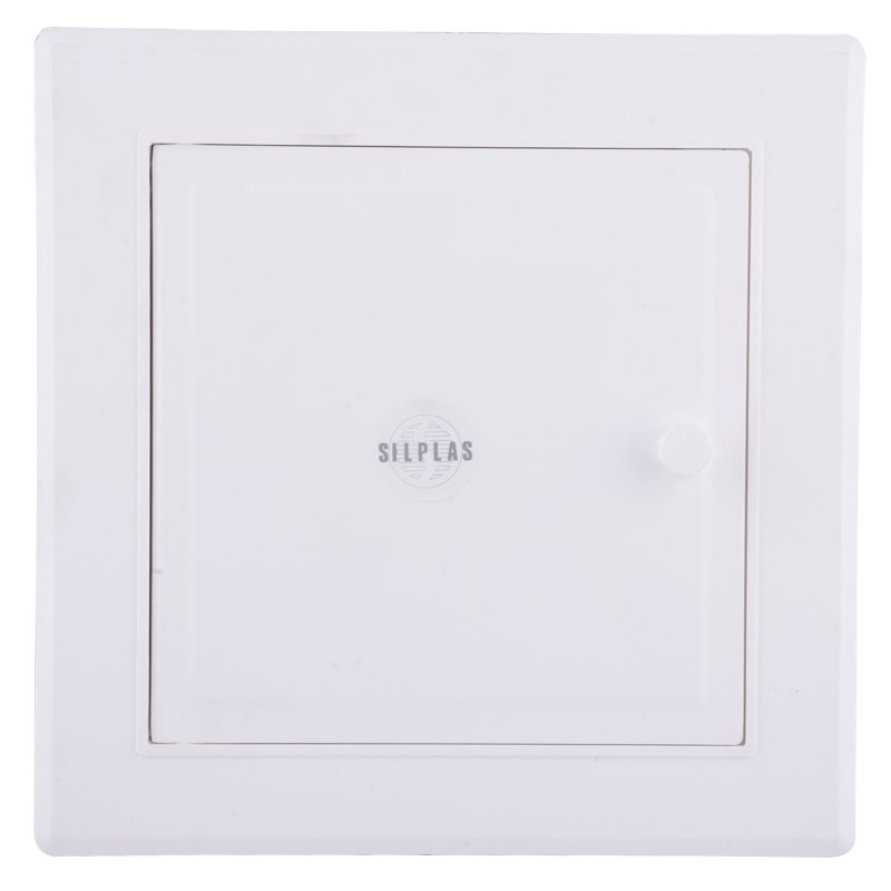 TAPA REGISTRO 20X20 EXT 15X15 INT CORRIENTE SILPLAS