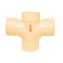 TEE SANIT DOBLE 4" GERFOR