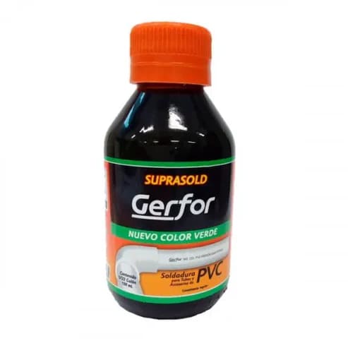SOLDADURA GERFOR. PVC VERDE 1/16 GAL GERFOR