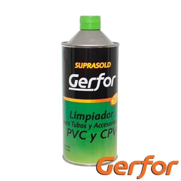 LIMPIADOR GERFOR. PVC-CPVC 1/4 GAL GERFOR