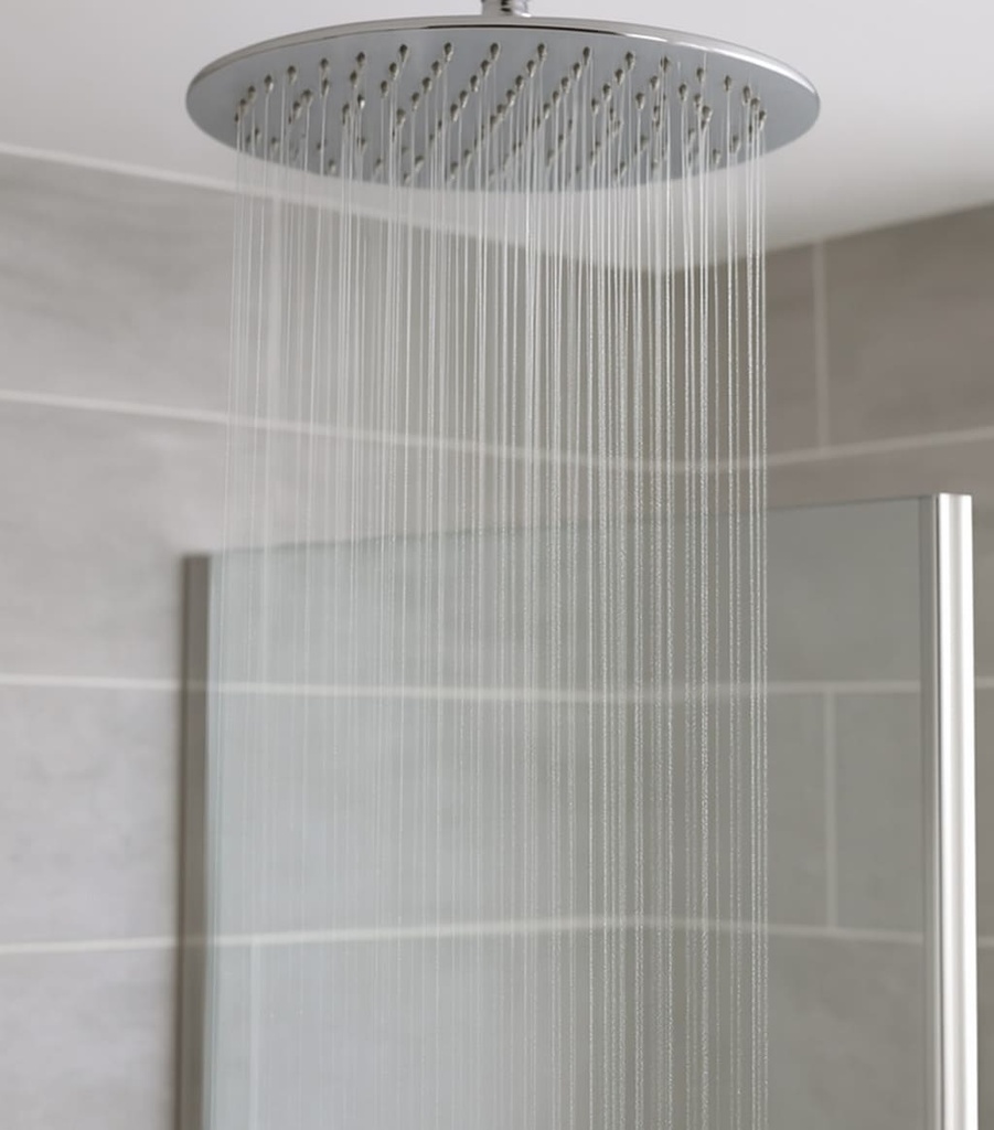 REGADERA REDONDA METALICA SLIM DE 12"