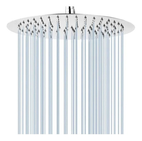 REGADERA REDONDA METALICA SLIM DE 12"