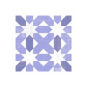 DECORADO CUADRADO SALIM AZUL 19.8X19.8 PRIM. CORONA