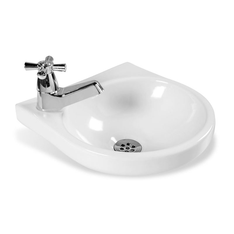 LAVAMANOS PETITE BLANCO SIN GRIFERIA EURO