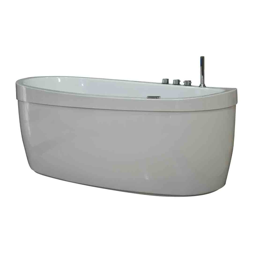 TINA CATALUÑA ISLA 170X90 BLANCA FIRPLAK