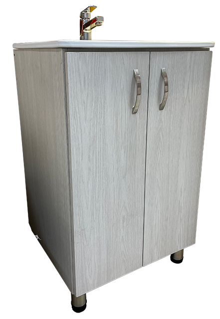 MUEBLE DE BAÑO PISO NIEBLA 53X46 COMFER