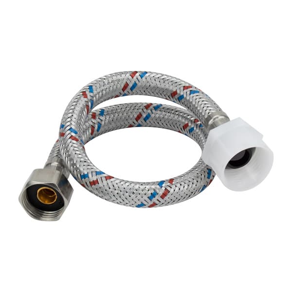 [GCA004] ACOPLE SANITARIO FLEXIBLE INOX 1/2X7/8 40 CM BOCCHERINI