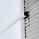 TERMINACION CUADRADA  1810 ACERO INOX. BTE 10X10MM X 2.50M ATRIM