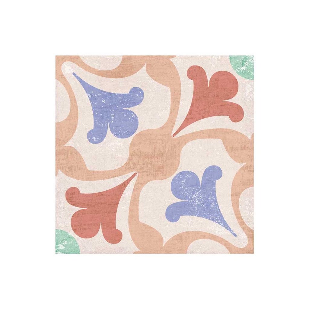 [RDG050] CUADRADO MUNIR MULTICOLOR 19.8X19.8 CORONA