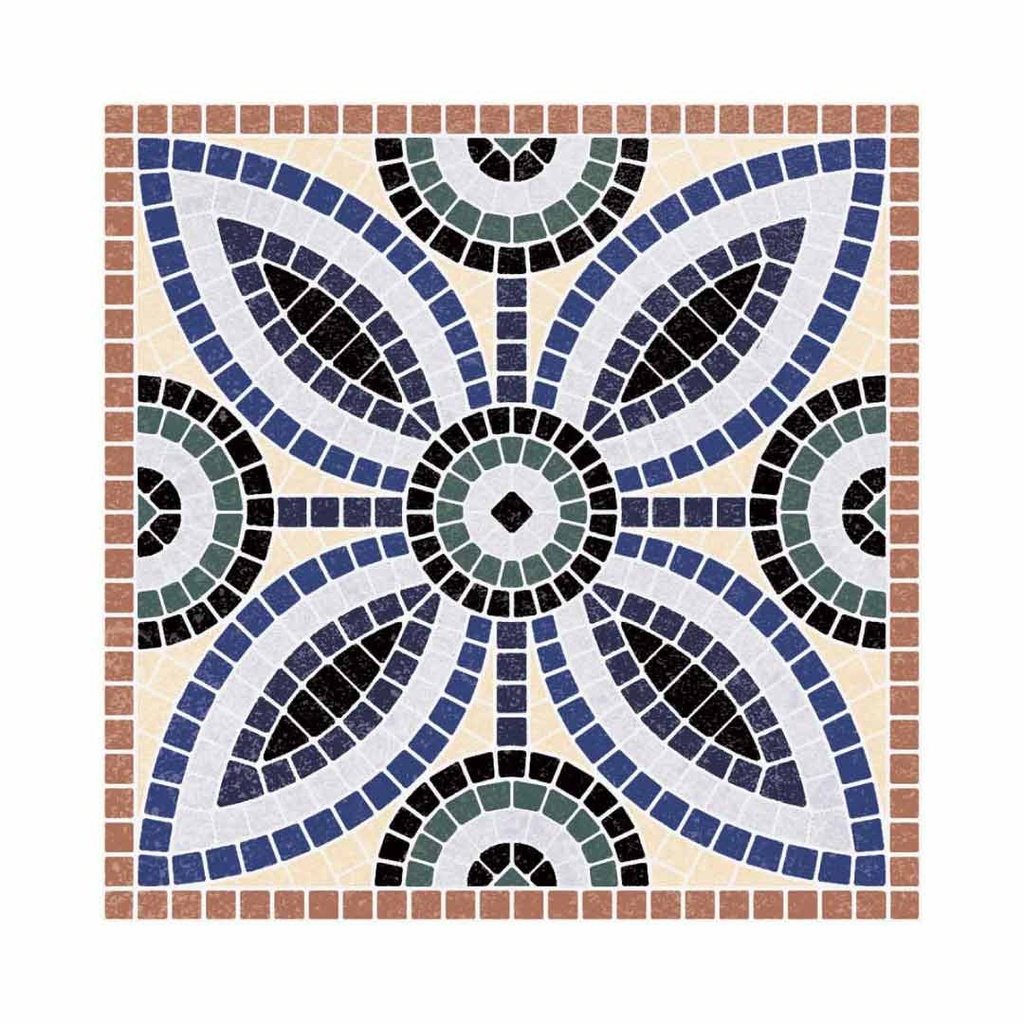 PISO COLONIAL MULTICOLOR 19.8X19.8 PRIM. CORONA (1.1)