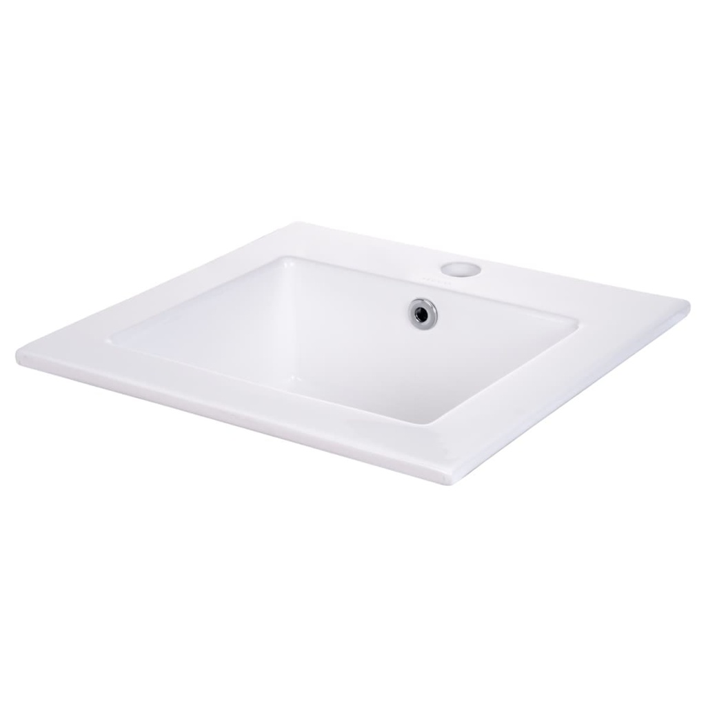 LAVAMANOS SOBREPONER SMALL BLANCO 41.5X41.5X18.8 LECCO