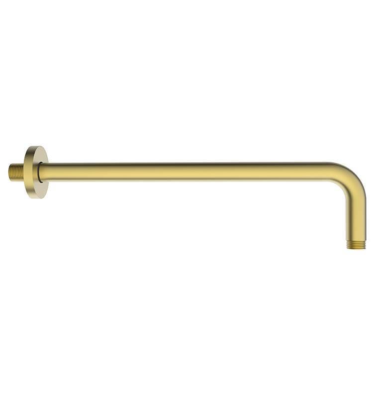 BRAZO REGADERA PARED 40 CM URBAN DORADO DECOR.
