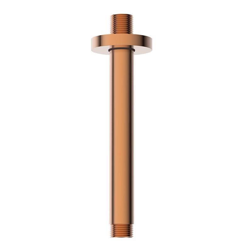 BRAZO REGADERA TECHO 20 CM URBAN ROJO ORO DECOR.