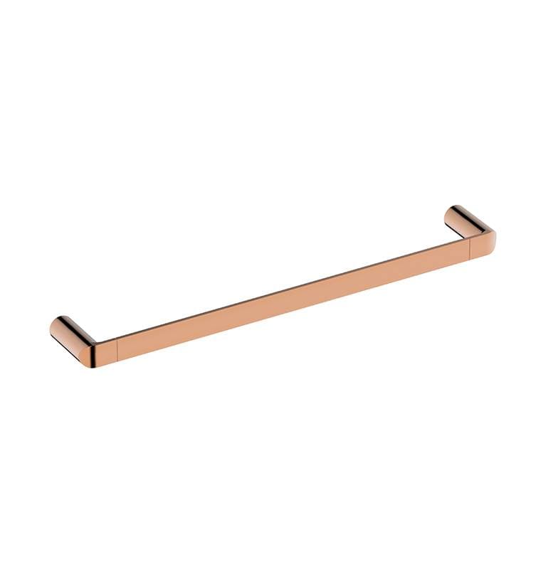 [GAU048] TOALLERO BARRA URBAN 60CM ROJO ORO DECOR.
