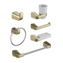 ACCESORIOS DE BAÑO CASCADE SAHARA 6PIEZAS CORONA