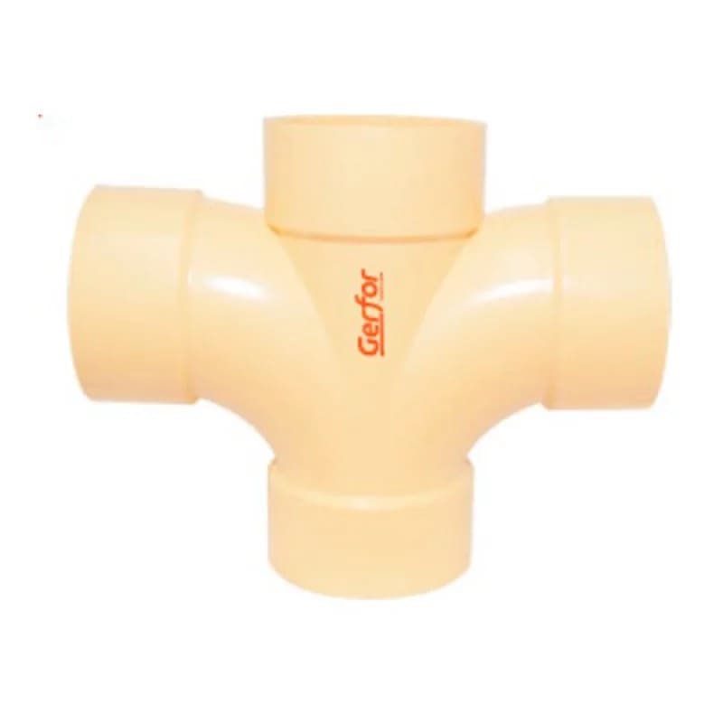 TEE SANIT DOBLE 2" GERFOR