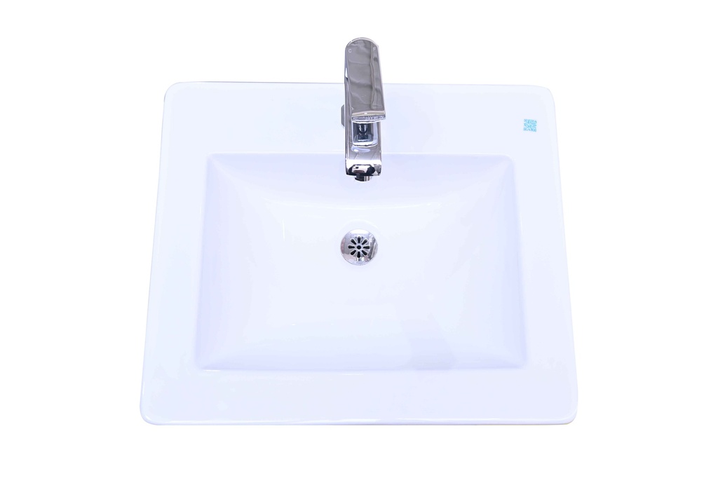 [PLE031] LAVAMANOS BT530 CALIPSO BLANCO 53X46 TU CASSA