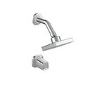 CONJ. REGISTRO DUCHA SOLID CROMO CORONA
