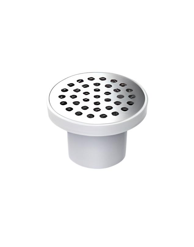 REJILLA REDONDA CROMO 3X2 CORONA