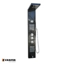 TORRE DUCHA DANUBIA DARK KM-8070 NEGRA TU CASSA