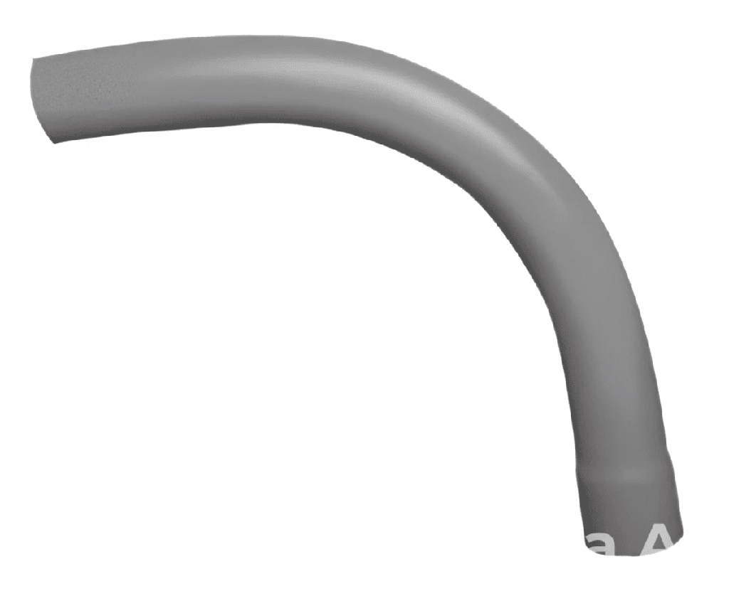 CURVA CONDUIT 90°X1/2" SCH40 GERFOR